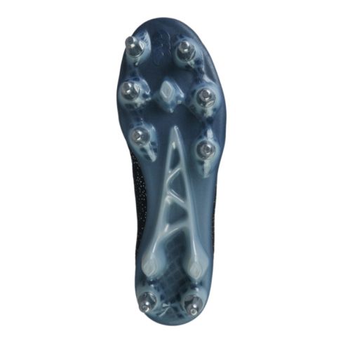 Scarpe da Rugby Stampede con Tacchetti Avvitabili per Terreno Morbido Elite SG Nero - Canterbury