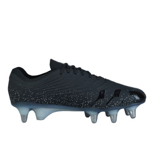 Chaussures Rugby Stampede GroundBreak Elite SG Black Silver - Canterbury