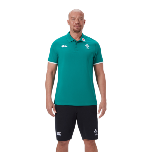 Polo Rugby Irlanda Verde/Bianco - Canterbury
