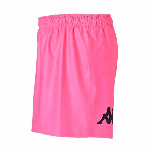 Short Bambino Kombat Ryder Home Stade Français Paris Rosa 2024/2025 - Kappa