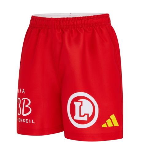 Short Esterno Bambino Rugby USAP Rosso 2025/2026 - Adidas