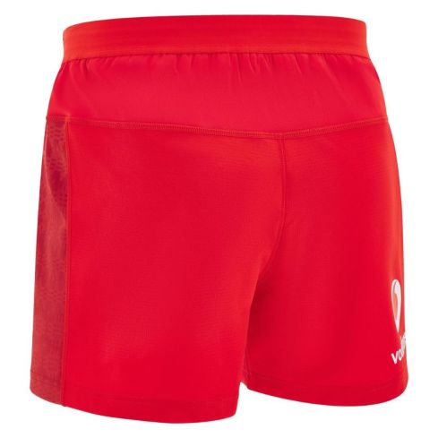 Pantaloncini Rugby Galles rosso 2025/2026 - Macron