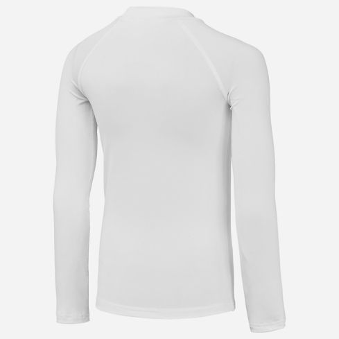 Maglia Termica da Rugby a Maniche Lunghe Bianca - Boutique-Rugby.Com