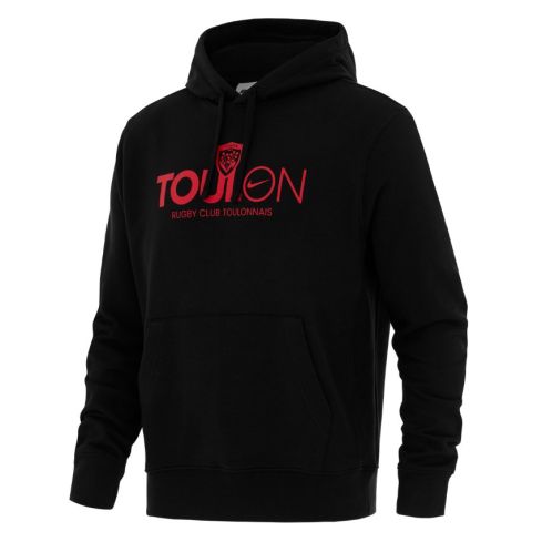 Felpa con cappuccio da rugby RC Toulon Nero 2025/2026 – Nike
