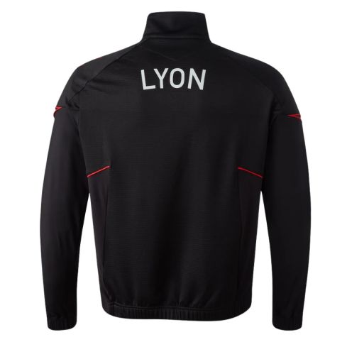 Felpa Rugby 1/4 Zip Allenamento RUCK Lyon Lou Rugby 2025/2026 - Macron