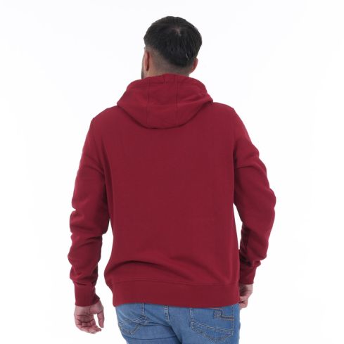 Sweat A Capuche JONAH LOMU Rosso Scuro - Ruckfield
