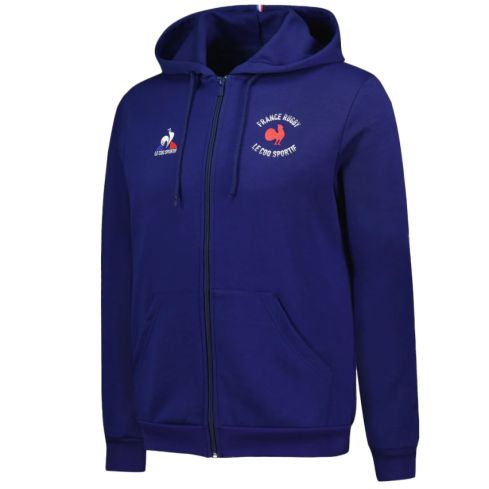 Felpa con Cappuccio Rugby Zip Francia - Le Coq Sportif