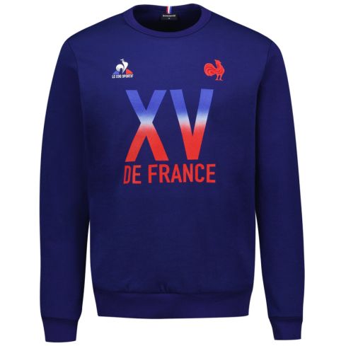 Sweat Rugby Fanwear France Bleu - Le Coq Sportif