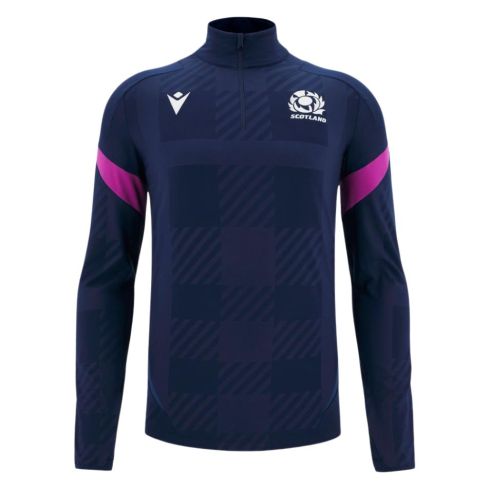 Giacca Rugby 1/4 Zip Tifoso Scozia 2025/2026 - Macron