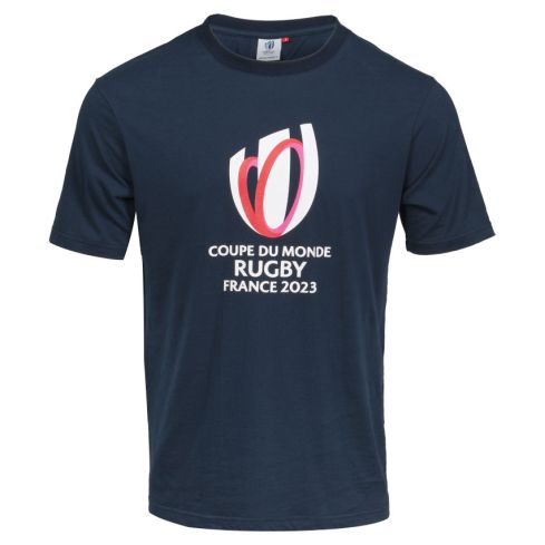 T-Shirt Coupe Du Monde de Rugby France 2023 Bleu - Sportfolio