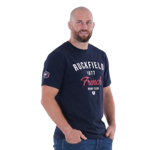 T-shirt à manches courtes French Rugby Club Marine - Ruckfield