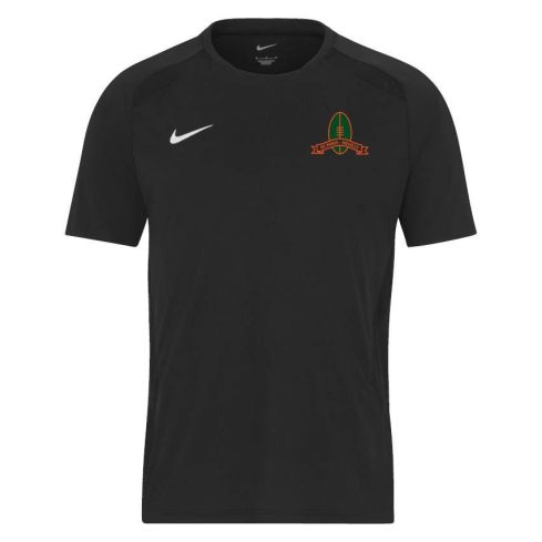 BADGE T-Shirt Rugby Entrainement Manche Courte Neuilly-sur-Seine Noir - Nike