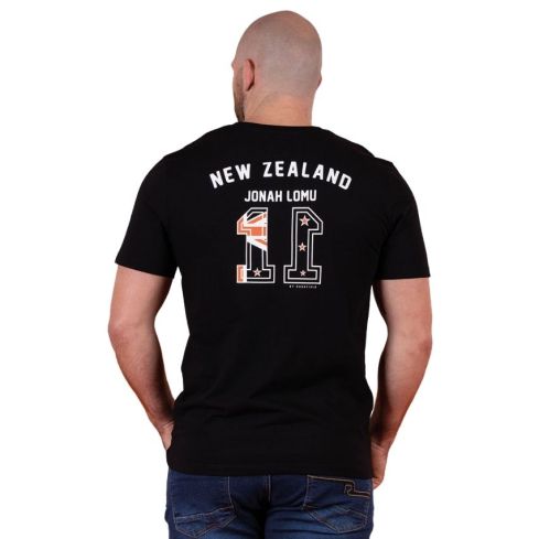 T-shirt Rugby Nero Jonah Lomu 2025/2026 - Ruckfield