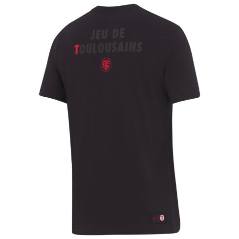 Maglia Rugby Stade Toulousain Graphic Nero - Nike