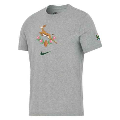T-shirt Rugby Springboks Heritage Grigia - Nike