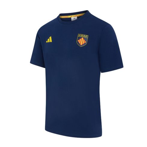Maglietta Rugby USAP Blu Marino 2025/2026 - Adidas