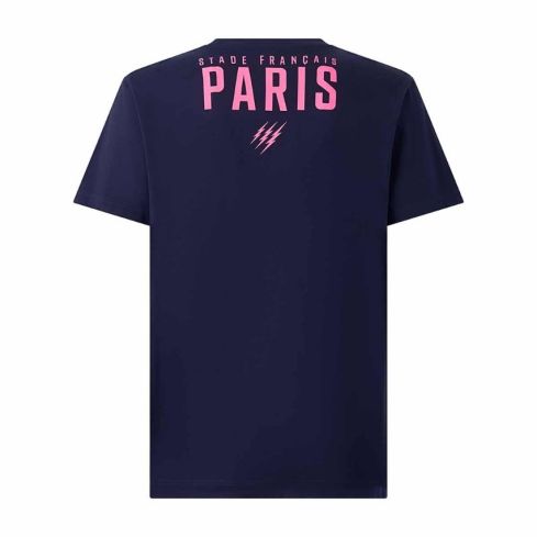 T-shirt Rugby LA84 Banda Stade Français Blu 2025/2026 - Kappa