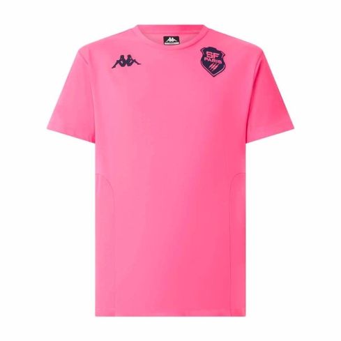 T-shirt Rugby Millido Stade Français Rose 2025/2026 - Kappa