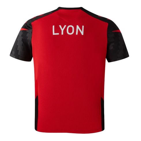 Maglietta Rugby Allenamento RUCK Lyon Lou Rugby 2025/2026 - Macron