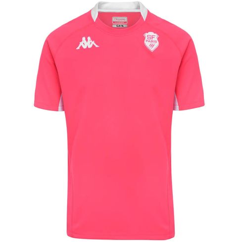 Maglia Replica Rosa Stade Francais 2023 2024 Kappa boutique rugby