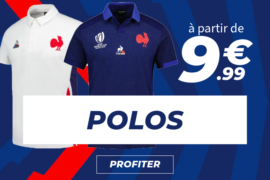 Polos rugby destockage france le coq sportif