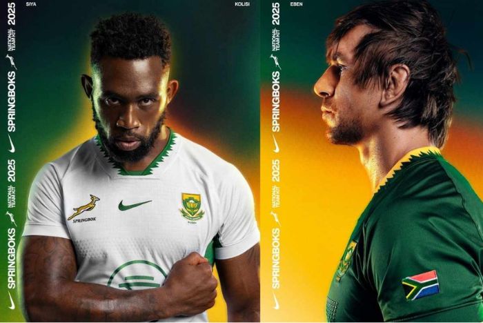 Maglia Sud Africa Rugby ufficiale 2026
